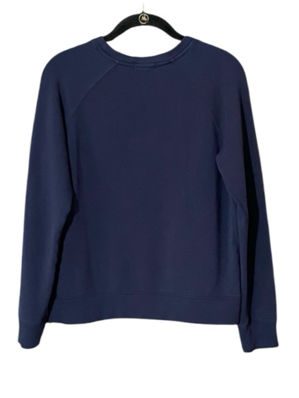 Quince Super Soft Fleece Crewneck Sweatshirt Navy Blue XS - Picture 4 of 6
